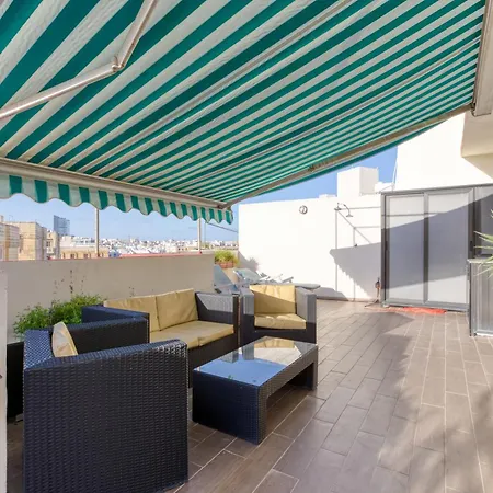 Spacious 2br With Large, Private Sun Terrace By 360 Estates * Ta Xbiex
